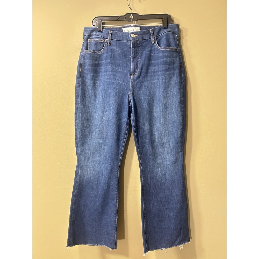 Frank and Eileen Killian Crop Flare Goldilocks Fit Womens Jeans Sz 32 (34x26) - Picture 2 of 12